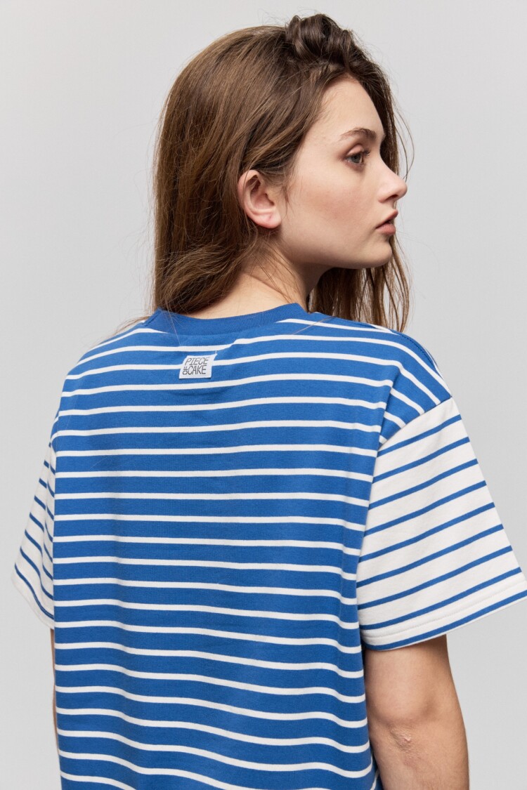REMERA SCOTT Azul Francia