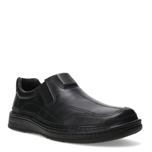Zapatos de Hombre Lombardino Casual Elastico Negro