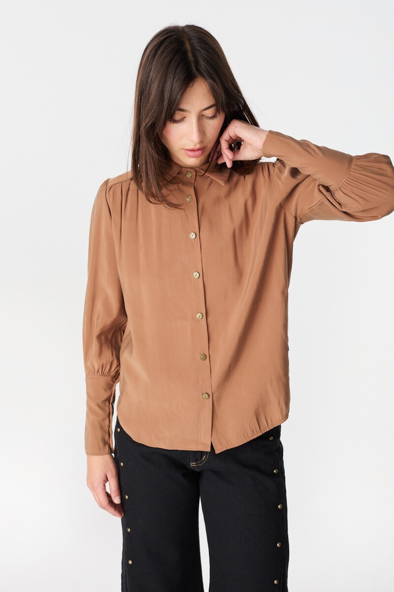 Camisa Roselyn Camel