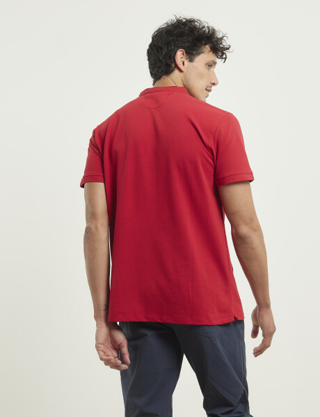 520304 REMERA NAVIGATOR Rojo Oscuro