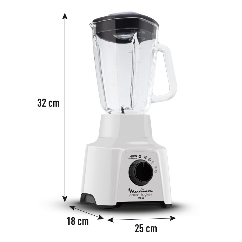 Licuadora Powermix 5 velocidades Moulinex Licuadora Powermix 5 velocidades Moulinex