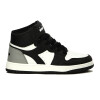 Diadora Lifestyle Milano Mid Femenino - Negro/blanco Negro-blanco