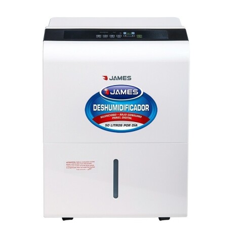 Deshumificador James Dj 50 Dp 50l/dia - Funcion Turbo Color Blanco(Pausado) Deshumificador James Dj 50 Dp 50l/dia - Funcion Turbo Color Blanco(pausado)