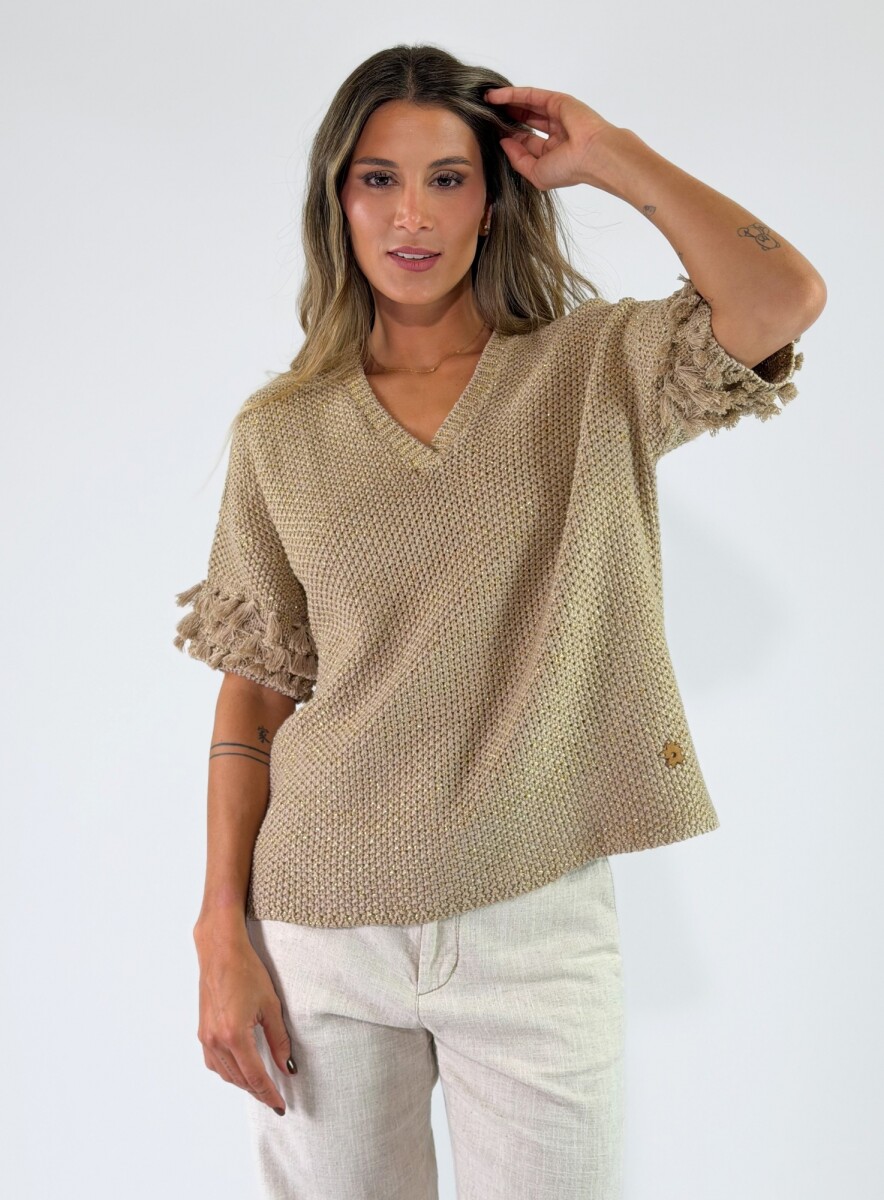 TOP ALAMANDA - TOSTADO 