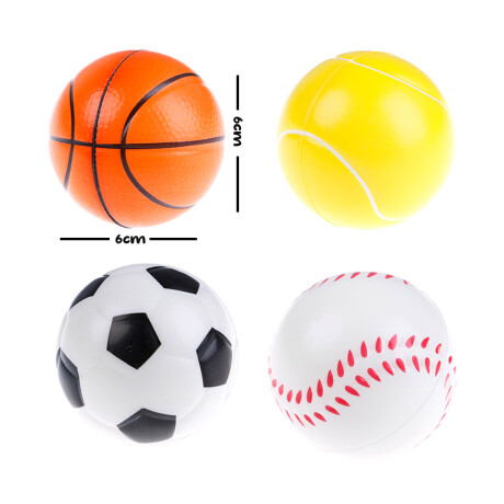 Set Cotillón N30 Pack Sorpresitas X 36 Pelotas Espuma Cot002023