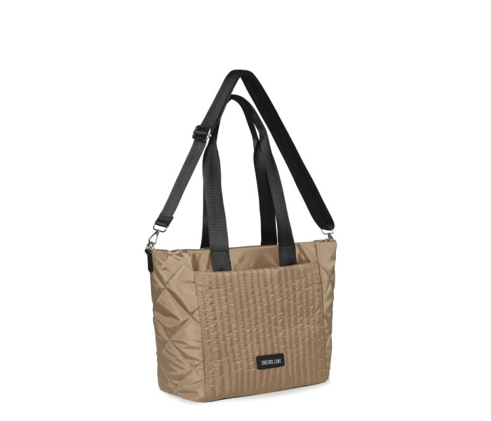 Cartera Las Oreiro Love Beige