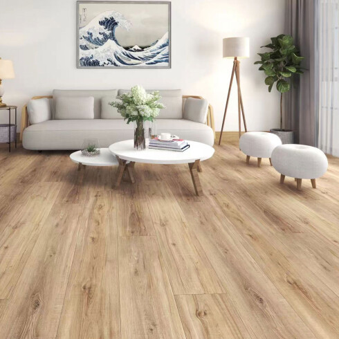 PISO VINILICO SPC CLICK 18.3X1.53 5.5MM/0.5 CAPA DE USO GAMAS DE MADERA