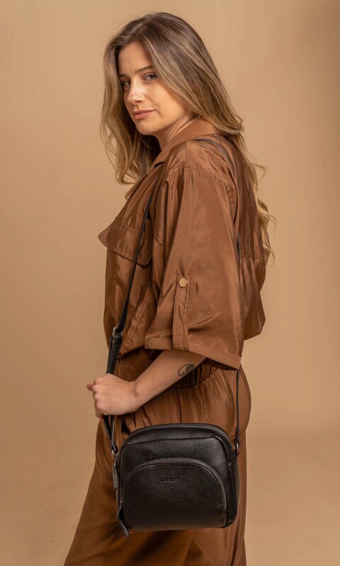 BANDOLERA SANDALO NEGRO