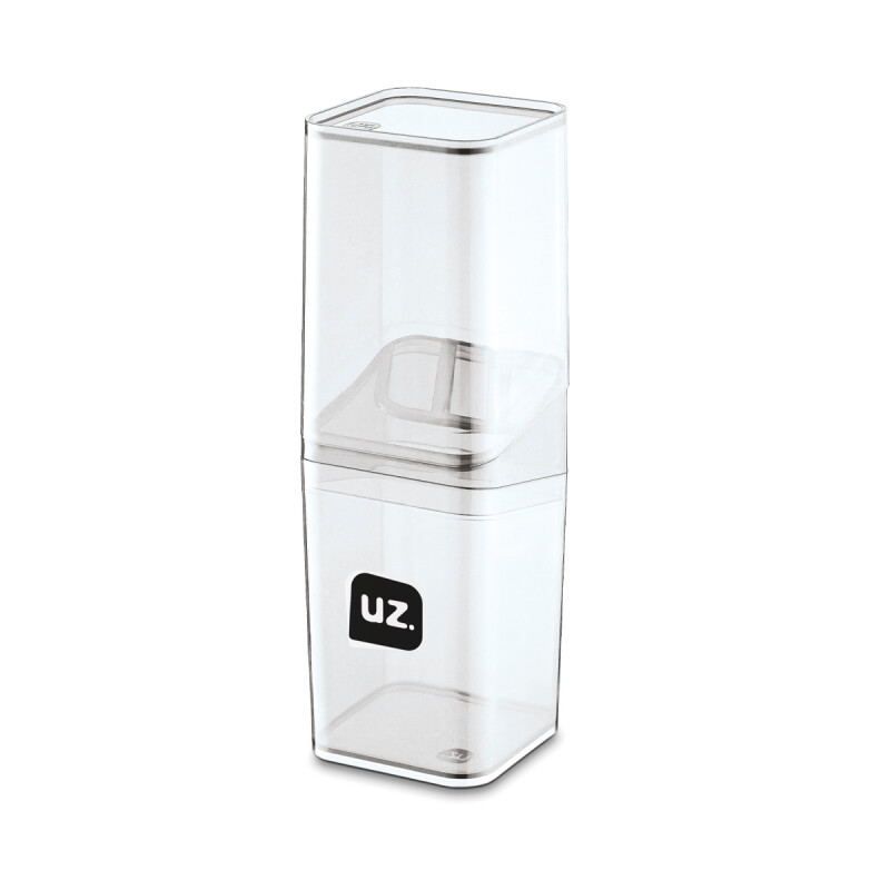 Porta Cepillo Con Tapa TRANSPARENTE