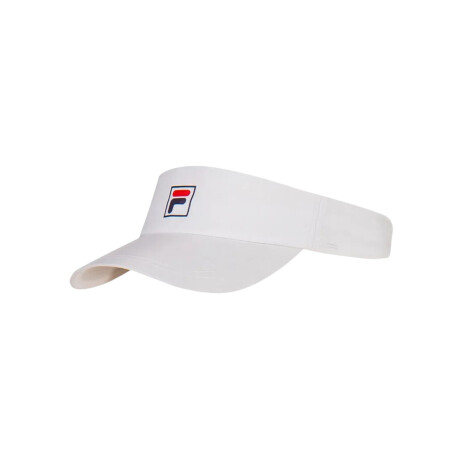 Visera De Tenis Unisex Fila TennisTeam Blanco