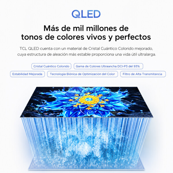 Smart Tv Tcl 85" Qled 4k 85p7l TV 85 TCL QLED 4K 85P7L