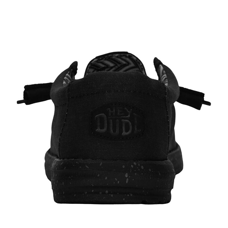 Wally Stretch Canvas - Hombre Black/black