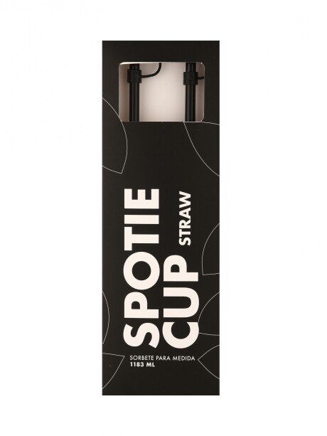 Spotie Cup Straw 1183ml Negro