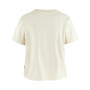 Polo Fjallraven Fjallblomster Logo T-shirt W Mujer Chalk White