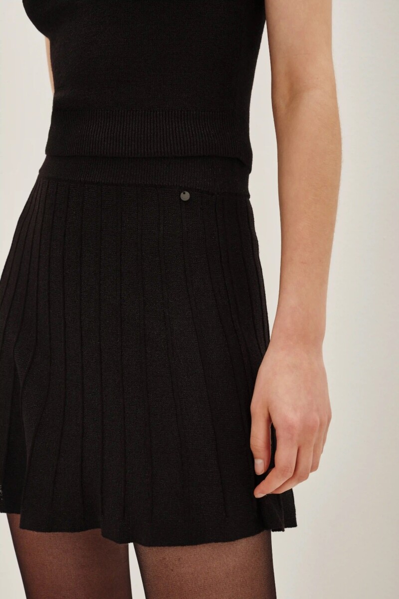 Falda Lux Negro