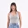MUSCULOSA TEJIDA CAROLA GRIS