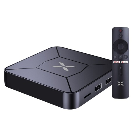 ANDROID TV BOX 4K HDMI-MIRACAST XI-ATV4K NEGRO