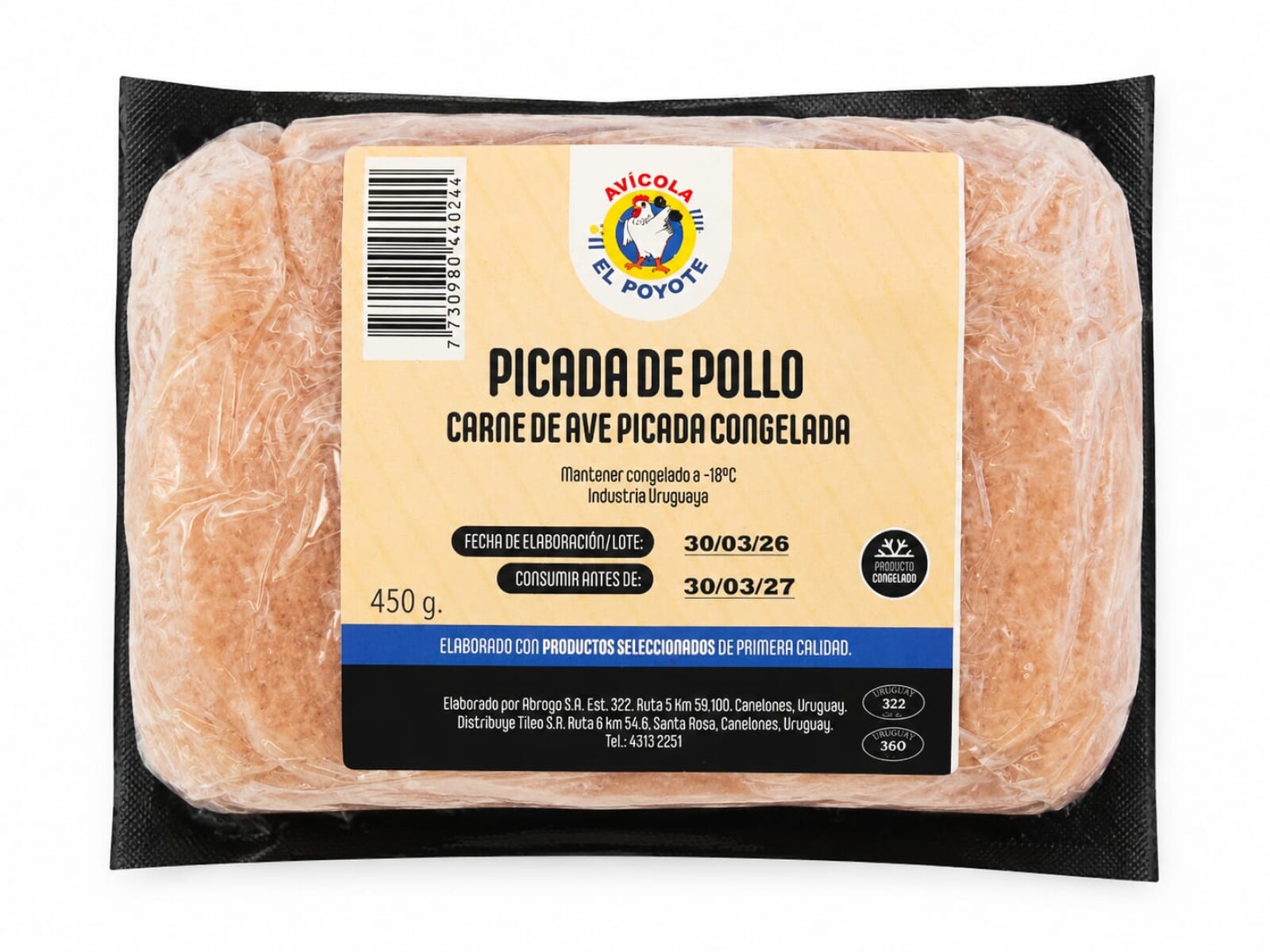 PICADA DE POLLO APROX 400G 
