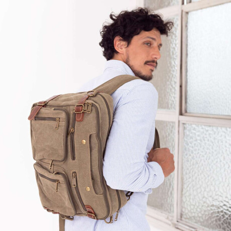 Porta Notebook Mochila World Verde