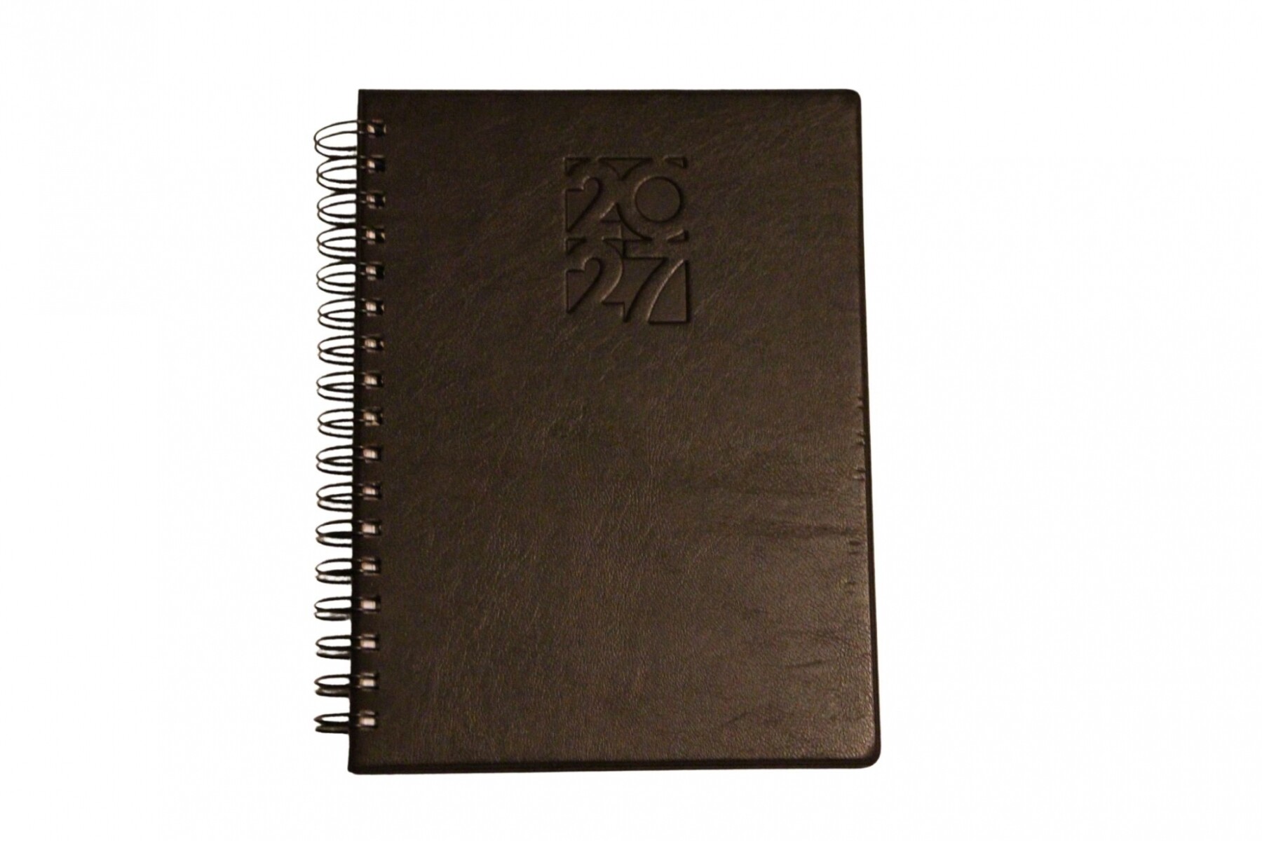 AGENDA ABEZETA 269 SETTIMANALE CON RULO - TAPA MARRON OSCURO 