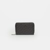 Billetera Monogram En Efecto Cuero Estampado Negro