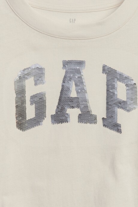 Remera Logo Gap Niña Birch