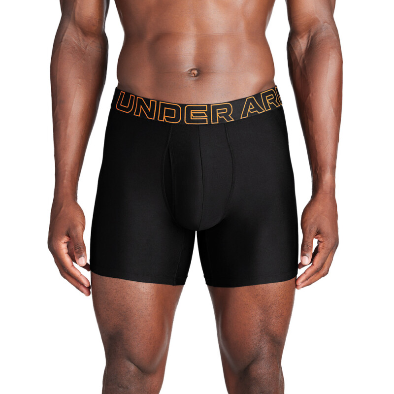 UA PERFORMANCE TECH - SOLID 6 IN 3PK BLA-002