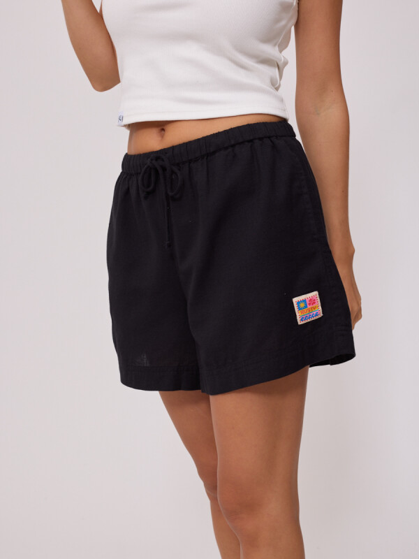 SHORT VALINA RUSTY Negro
