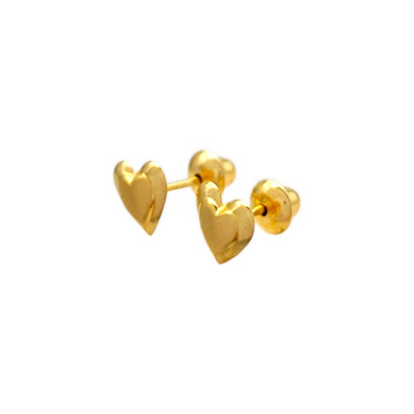 Abridores Corazón-Oro 18k-Sin piedra-AB9521 sinpiedra
