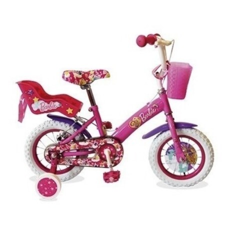 Bicicleta Barbie R.12 Niña Rosado
