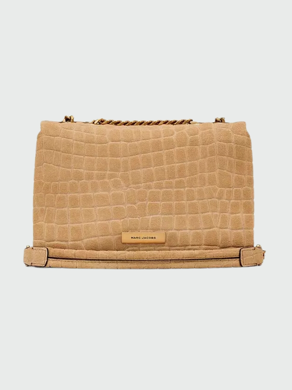 MARC JACOBS - THE SLIM DUAL CHAIN SHOULDER Gris