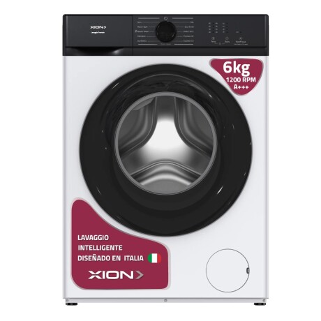 lavarropas inverter xion carga frontal - 6 kgs COLOR UNICO