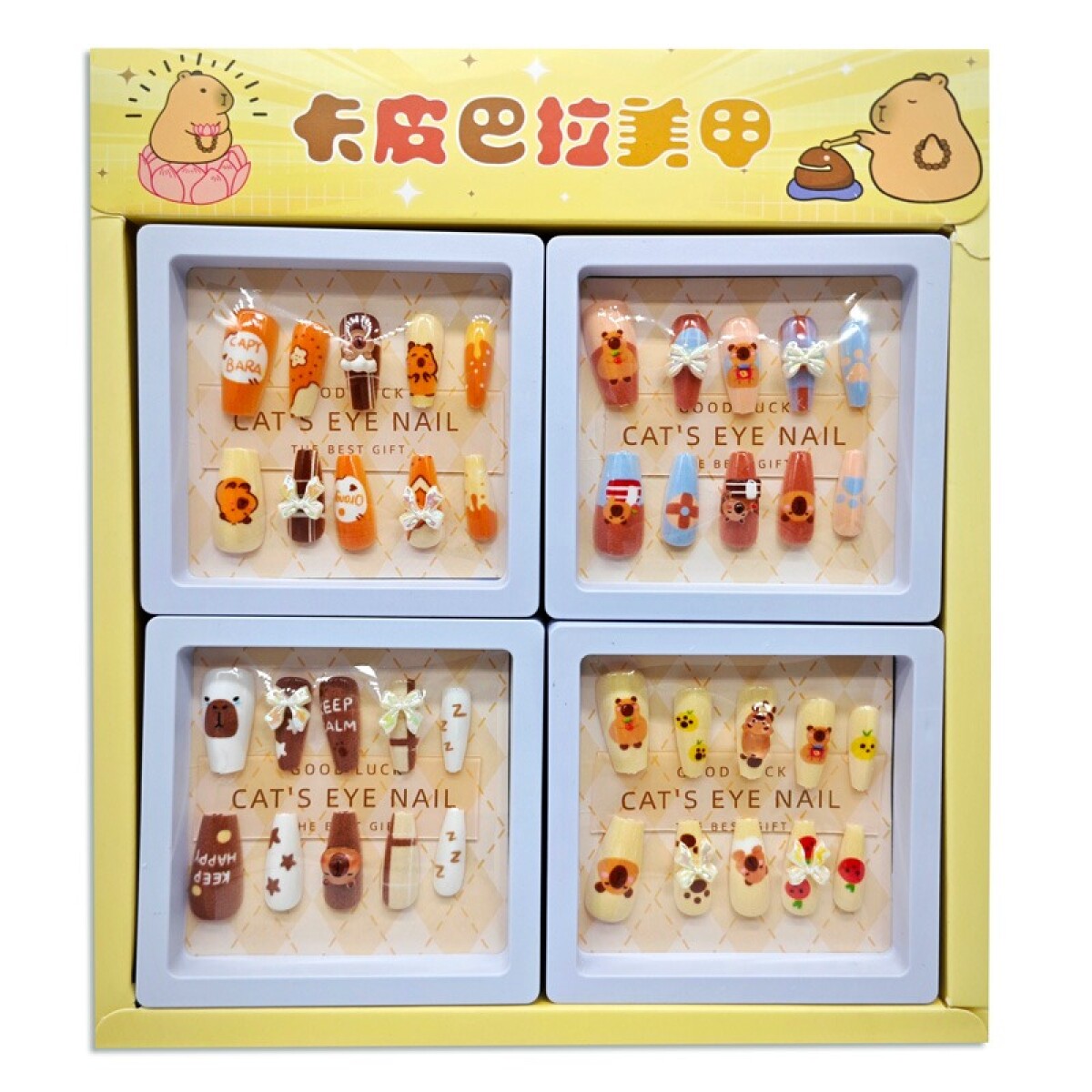 UÑAS POSTIZAS DISEÑOS SURTIDO 