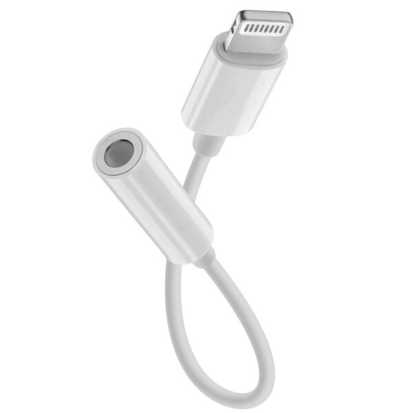 Adaptador Treqa Lightning Jack 3.5 Mm CABLE ADAPTADOR LIGHTNING A 3.5 CA1052