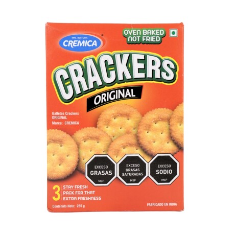 Snack mini cracker Cremica 250g original Snack mini cracker Cremica 250g original