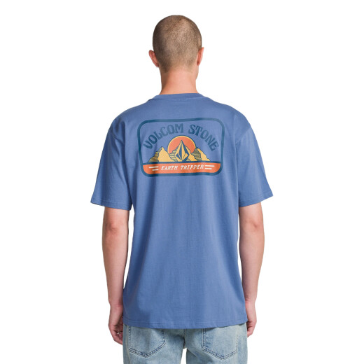 Remera Volcom ABG GREAT DIVIDE SST - Azul Remera Volcom ABG GREAT DIVIDE SST - Azul