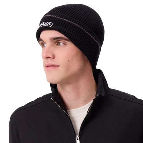 Gorro De Lana Rusty Genty Negro