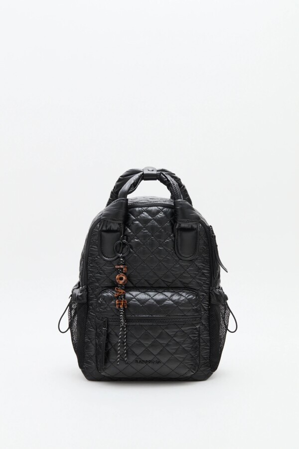 Mochila Love Matelasse Negro