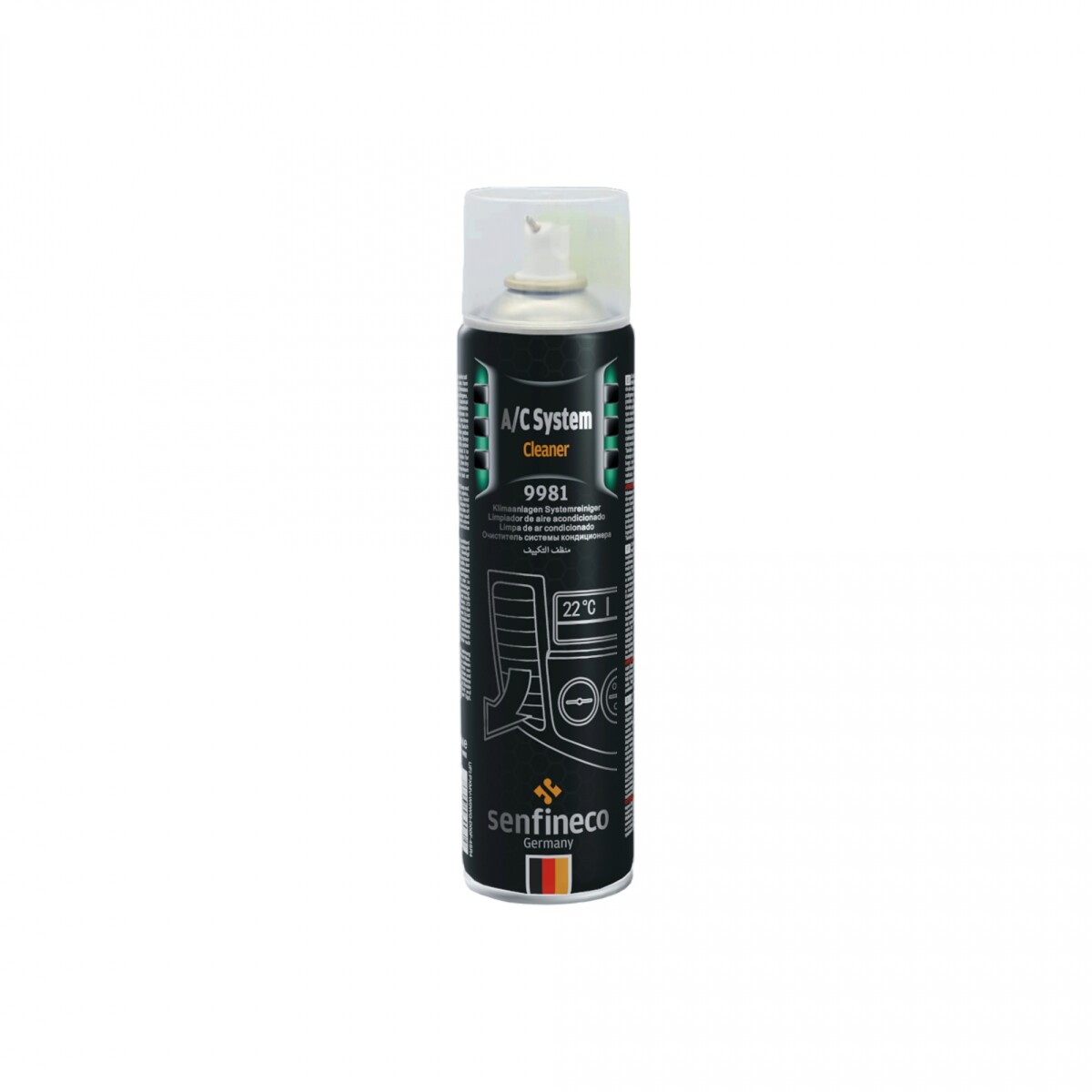 Senfineco A/C System Cleaner Limpiador De Sistemas 520ml 