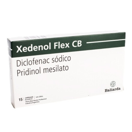 Xedenol Flex Caps Blandas x 15 UN Xedenol Flex Caps Blandas x 15 UN