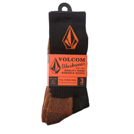 Medias Volcom Abg Anti-Slip Negro
