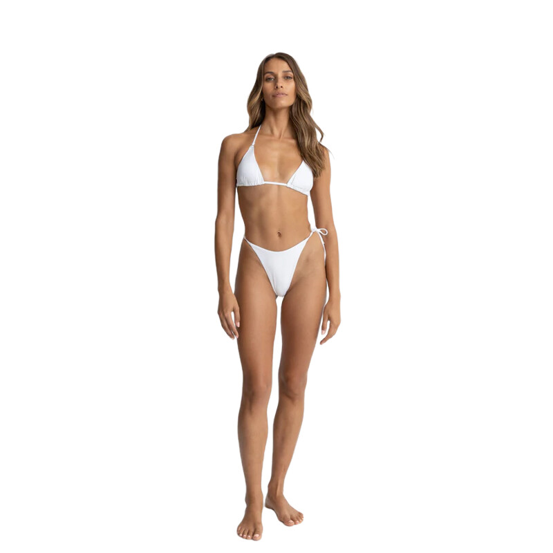 Bikini Rhythm Leilani Slide Tri Top - Blanco Bikini Rhythm Leilani Slide Tri Top - Blanco