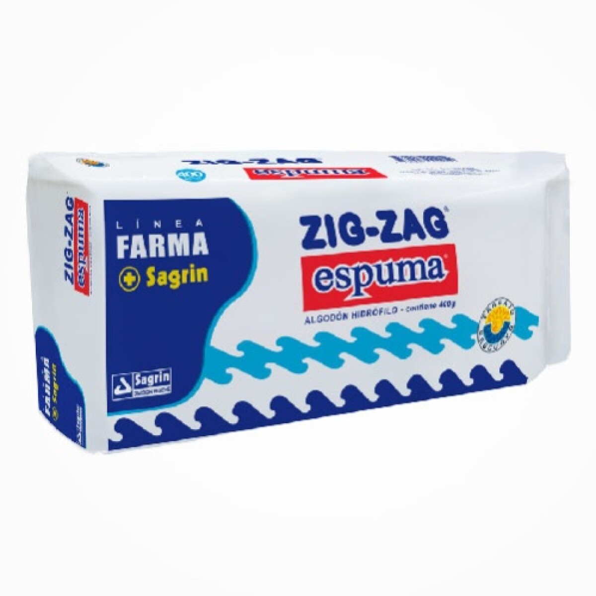 Zig Zag Algodon Espuma 400 gr 