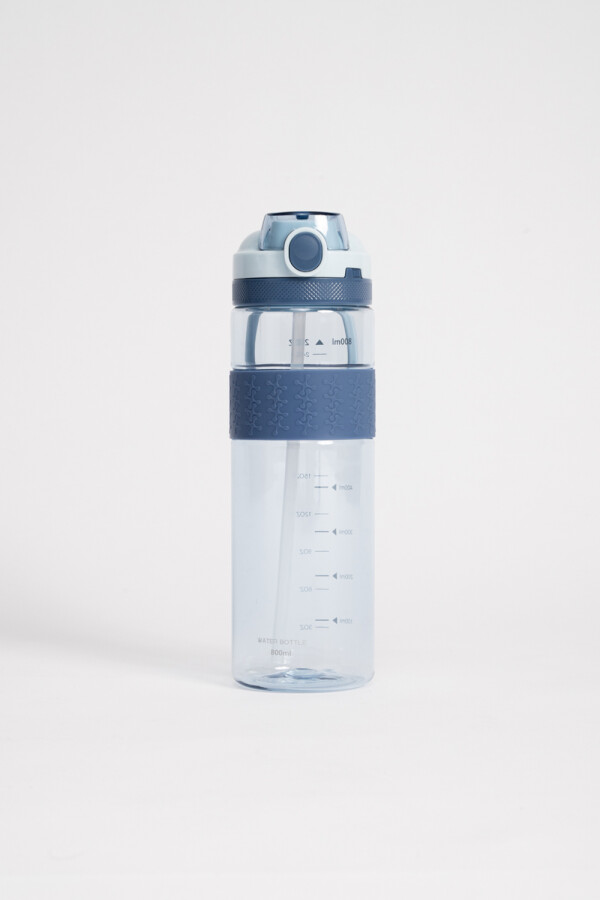 Botella 880 ML Celeste Y Azul