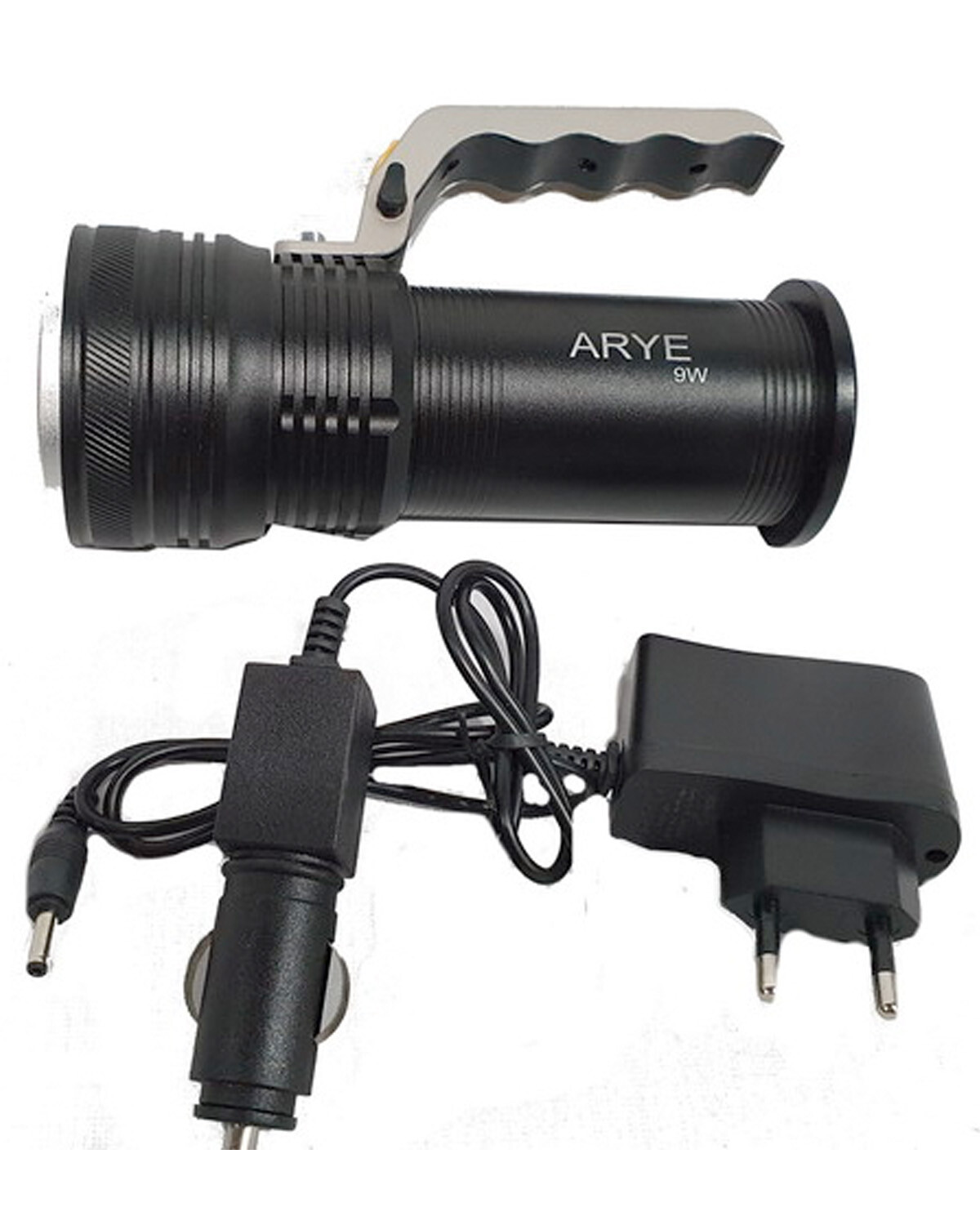 Linterna LED Arye 659 con Foco Ajustable Batería Recargable 8W —  Electroventas