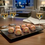 6 Rollitos de Pamitos con Jamón 6 Rollitos de Pamitos con Jamón