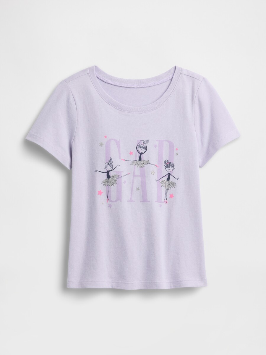 Remera Gráfico Toddler Niña - Thistle 