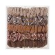Goma de cabello 5pcs marrón