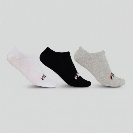 MEDIAS TRIPACK UNISEX CAÑO CORTO LISA 39-43 FILA MEDIAS TRIPACK UNISEX CAÑO CORTO LISA 39-43 FILA
