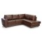 Sillón Lux - 3 Cuerpos Caramelo - Chaise izquierdo